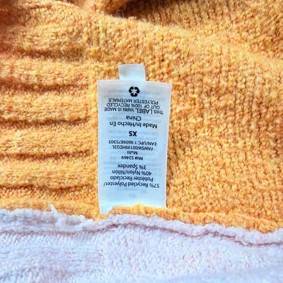 Free Assembly Women XS Color Block Cardigan Sweater Cottagecore Boho Comfy - Picture 6 of 6